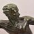 ANTICHE SCULTURE IN ANTIMONIO, MAX LE VERRIER, ARCIERE, ART DECO, SCULTORE FRANCESE. (STAN90)