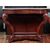 Antica consolle francese del 1800 stile Luigi Filippo in mogano con piano in marmo