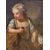 Ritratto di giovane bambina con frutto – Scuola veneta, metà XVIII secolo