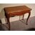 Coppia di tavolini da gioco consolle stile Luigi Filippo del 1800 in legno di mogano