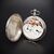 Orologio con doppio fuso orario e quadrante dipinto Firmato "Meuron", XVIII secolo 