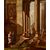 Capriccio architettonico con rovine di un tempio antico, Giovanni Ghisolfi (Milano 1623 - 1683)