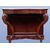 Antica consolle francese del 1800 stile Luigi Filippo in mogano con piano in marmo