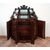 Credenza antica Siciliana in legni policromi periodo XIX secolo.