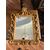 Specchiera in legno dorato