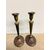 Coppia di candelabri candelieri, Art Decò. 1940 in bronzo, h28cm