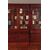 Grande bookcase libreria Inglese stile Regency del 1800 in mogano