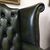 Poltrona chesterfield Queen Anne nuova inglese originale verde 