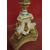 Coppia candelabri laccati