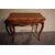Coppia di tavolini da gioco consolle stile Luigi Filippo del 1800 in legno di mogano