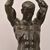 Alexandre Ouline, Antiche Sculture In Bronzo, Uomo, Guerriero,  Art Deco, XX Secolo. (STB91)