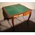 Coppia di tavolini da gioco consolle stile Luigi Filippo del 1800 in legno di mogano