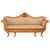 Antico divano Russo del 1800 stile Biedermeier in betulla