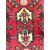 Tappeto persiano Hamedan, vintage, 128x84 cm