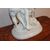 Gruppo scultoreo in ceramica Coppia di Amorini Putti del 1800