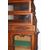 Credenza doppio corpo francese del 1800 stile Luigi Filippo in legno di mogano