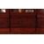 Grande bookcase libreria Inglese stile Regency del 1800 in mogano