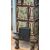 Stufa in ceramica policroma liberty francese