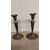 Coppia di candelabri candelieri, Art Decò. 1940 in bronzo, h28cm