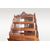 Credenza doppio corpo francese del 1800 stile Luigi Filippo in legno di mogano