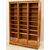 Antico classificatore archivio schedario serranda in rovere