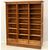 Antico classificatore archivio schedario serranda in rovere