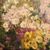 QUADRI ANTICHI, ART DECO, NATURA MORTA CON FIORI DI ROSE E MARGHERITE, OLIO SU TELA, XX SECOLO. (QF655)