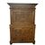 Credenza doppio corpo Italiana finemente intagliata stile Rinascimento di inizio 1900