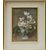 Dipinto con vaso di fiori - Italia seconda metà del 900 - firmato - olio su tela