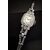 Orologio firmato   " HAMILTON "  in   platino   Diamanti   3  ct. 