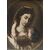 Madonna con bambino - Italia '600 - Cornice antica - olio su tela
