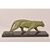 ART DÉCO, ANTICHE SCULTURE IN ANTIMONIO, PANTERA, MARCEL LEDUCQ, SCULTORE FRANCESE. (STAN95)