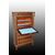 Secretaire francese stile Napoleone III del 1800 con ricchi intarsi e bronzi
