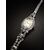 Orologio firmato   " HAMILTON "  in   platino   Diamanti   3  ct. 