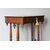 Antico tavolinetto – scrittoio  Carlo X 1830 noce e acero intarsiato . Mis 73 X 42 H 75