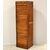 Antico classificatore archivio schedario serranda in rovere