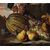 Maestro dei frutti su piani inclinati,  Natura morta di frutta all’aperto Roma 1660 – 1670