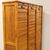 Antico classificatore archivio schedario serranda in rovere