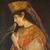 Dipinto Giovane Donna con Pappagallo