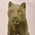 ART DÉCO, ANTICHE SCULTURE IN ANTIMONIO, PANTERA, MARCEL LEDUCQ, SCULTORE FRANCESE. (STAN95)