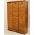 Antico classificatore archivio schedario serranda in rovere