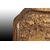 Stupendo vassoio francese in legno riccamente decorato gusto orientale