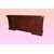 Grande Servante credenza inglese in mogano e piuma di mogano stile Vittoriano del 1800