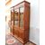 LIBRERIA A TRE PORTE IN ROVERE EPOCA 800 RESTAURATA  cm L192xP51xH252