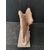 Maestosa scultura - Leone di San Marco - marmo nembro rosa - H 30 cm