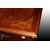 Tavolino da gioco del 1800 Stile Luigi XVI in legno di mogano con intarsi