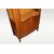 Vetrina francese di fine '800 stile Provenzale in legno di rovere con intagli