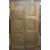 PTE149 - Antica porta semplice a due battenti, epoca '700, misure cm L 118 x H 203
