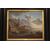 Antico quadro francese del 1800 olio su tavola veduta marina