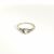 ANELLO SOLITARIO CON DIAMANTE MONTATO SU ORO 